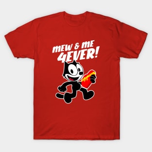 Felix the Cat Valentine's Day candy T-Shirt